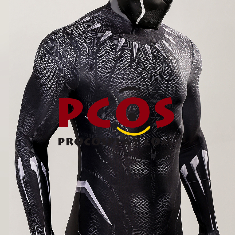 Black Panther Wakanda Forever T Challa Cosplay Costume Jumpsuit