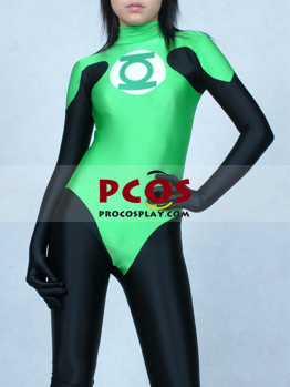 Green Lantern Catsuit Lycra Zentai Suit C032 Women Version - Best
