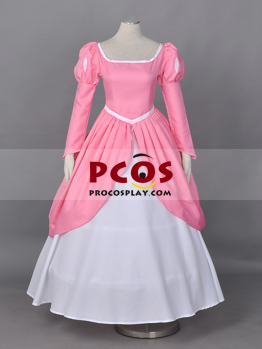 ariel cosplay pink dress