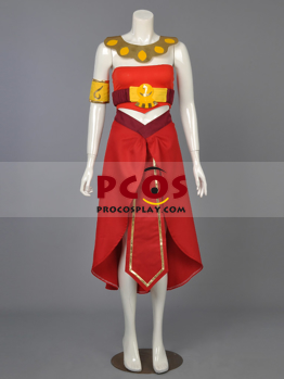 Avatar:The Last Airbender princess Azula Cosplay Costume Casual Dress ...