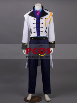 Frozen Hans Cosplay Costume Disney Hans Prince Shirt Vest Coat