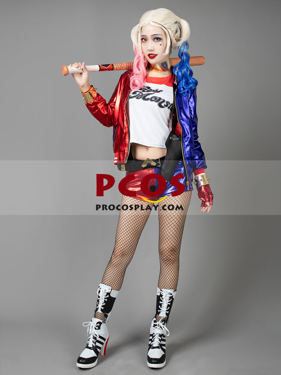 Suicide Squad Harley Quinn Value version Cosplay Costume mp005079 ...