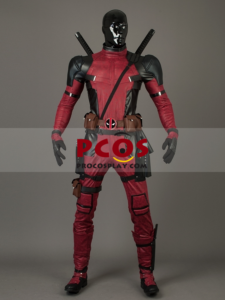 Ready To Ship Deadpool 2 Leather Wade Wilson Cosplay Costume Mp003992