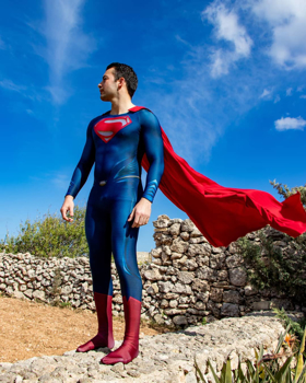 Man of Steel Superman Costume replica movie costume