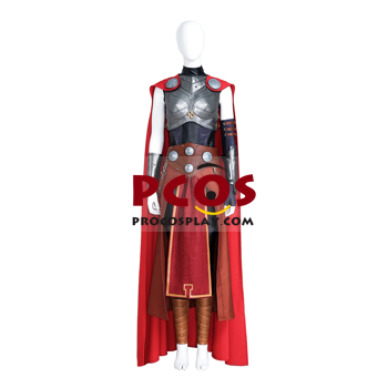 Movie Thor: Love and Thunder Thor Cosplay Wig Costume Outfits Red Leather  Jacket Vest Hat Pants Suit Halloween Carnival Uniform - AliExpress