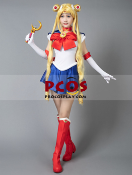 Costume Cosplay donna Serena Tsukino Sailor Moon De Luxe Quality