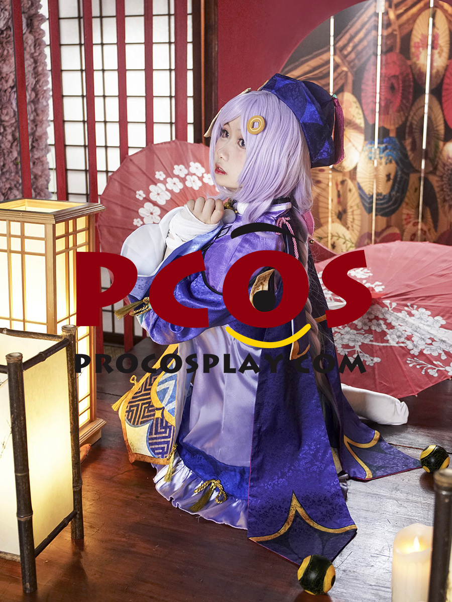 Genshin Impact Qiqi Cosplay Costume C00166 - Best Profession Cosplay ...