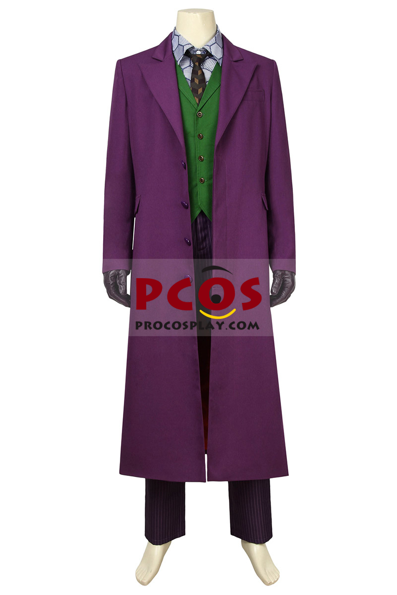 Ready to Ship The Dark Knight Joker Cosplay Costume C02983 - Best ...