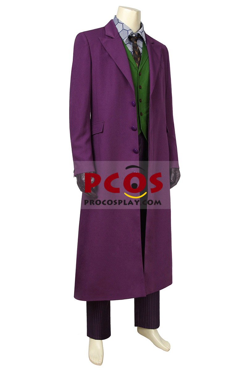 Ready to Ship The Dark Knight Joker Cosplay Costume C02983 - Best ...