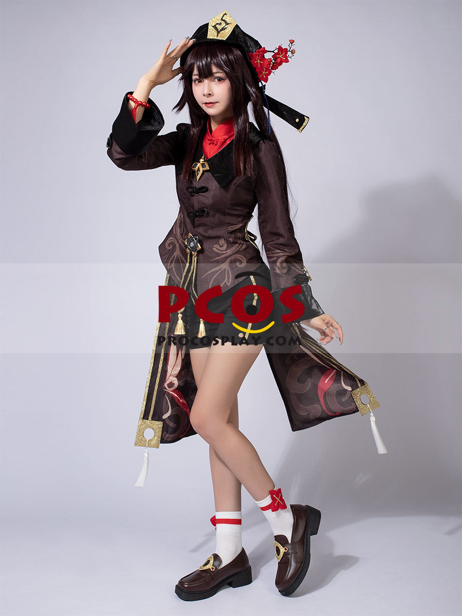 Game Genshin Impact Hu Tao Cosplay Costume Jacquard Version Best Profession Cosplay Costumes 1703