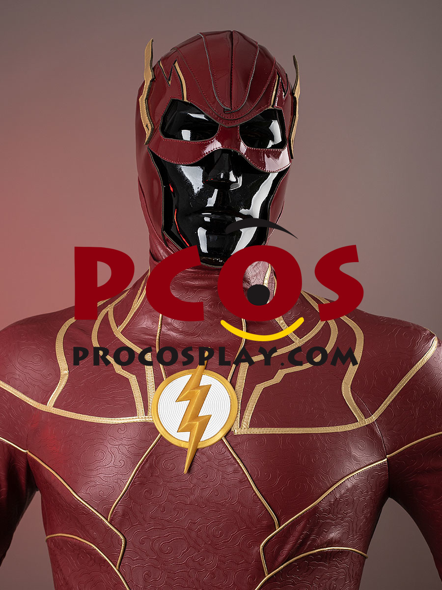 Ready to Ship The Flash 2023 Barry Allen Flash Cosplay Costume C07672 ...