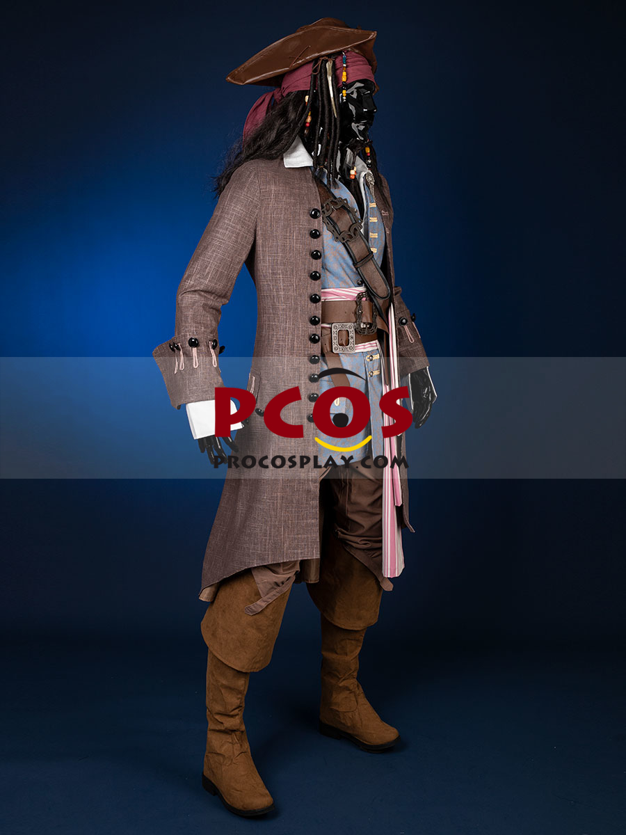 Pirates Of The Caribbean Captain Jack Sparrow Cosplay Costume Mp004995 Best Profession Cosplay 7674