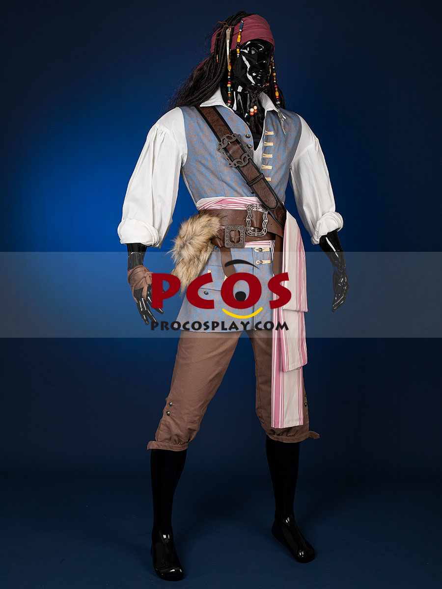 Pirates Of The Caribbean Captain Jack Sparrow Cosplay Costume Mp004995 Best Profession Cosplay 0210