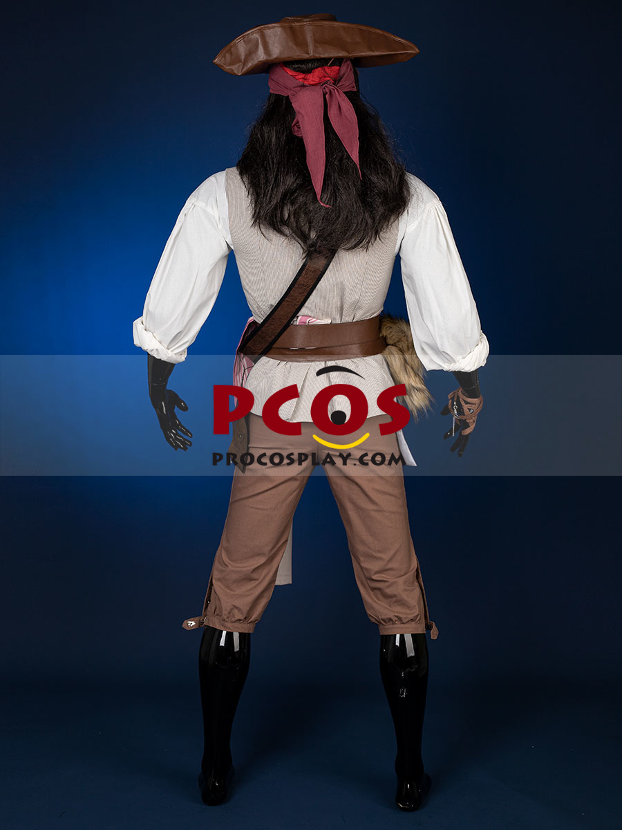 Pirates Of The Caribbean Captain Jack Sparrow Cosplay Costume Mp004995 Best Profession Cosplay 9082