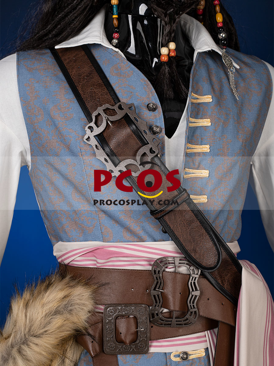 Ready To Ship Pirates Of The Caribbean Captain Jack Sparrow Cosplay Costume Mp004995 Best 8296