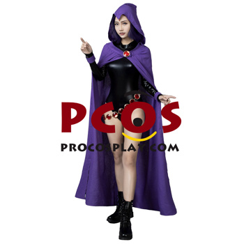 Picture of Ready to Ship DC Teen Titans Rachel Roth Raven Cosplay Costume mp004071